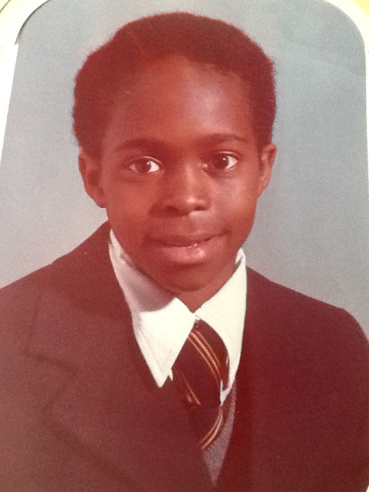 School portrait of Julian Campbell aged 11