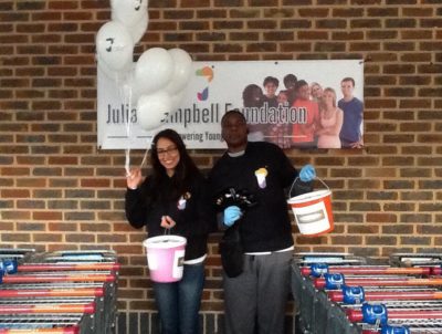 Fundraising in Sainsbury's 2